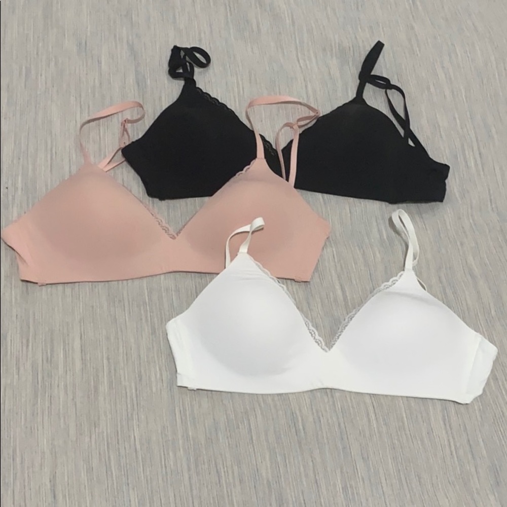 3 Aerie Everyday Wireless bras